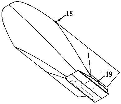 An inverse design method for the integrated configuration of the inlet port of the waverider precursor