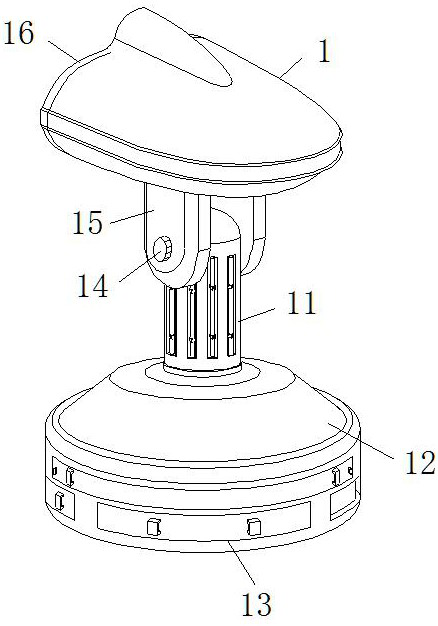 A positioning and navigation system and method for an automatic inspection robot in intelligent manufacturing