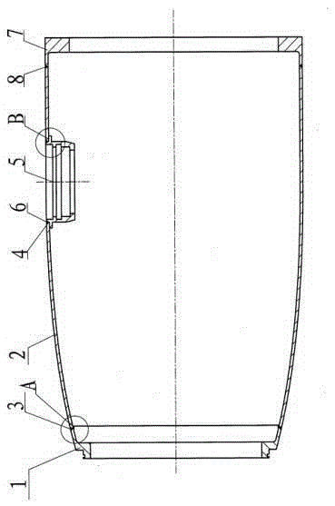 Processing Technology of Curved Aluminum Alloy Thin-wall Cylinder for Stress Relief Projectile