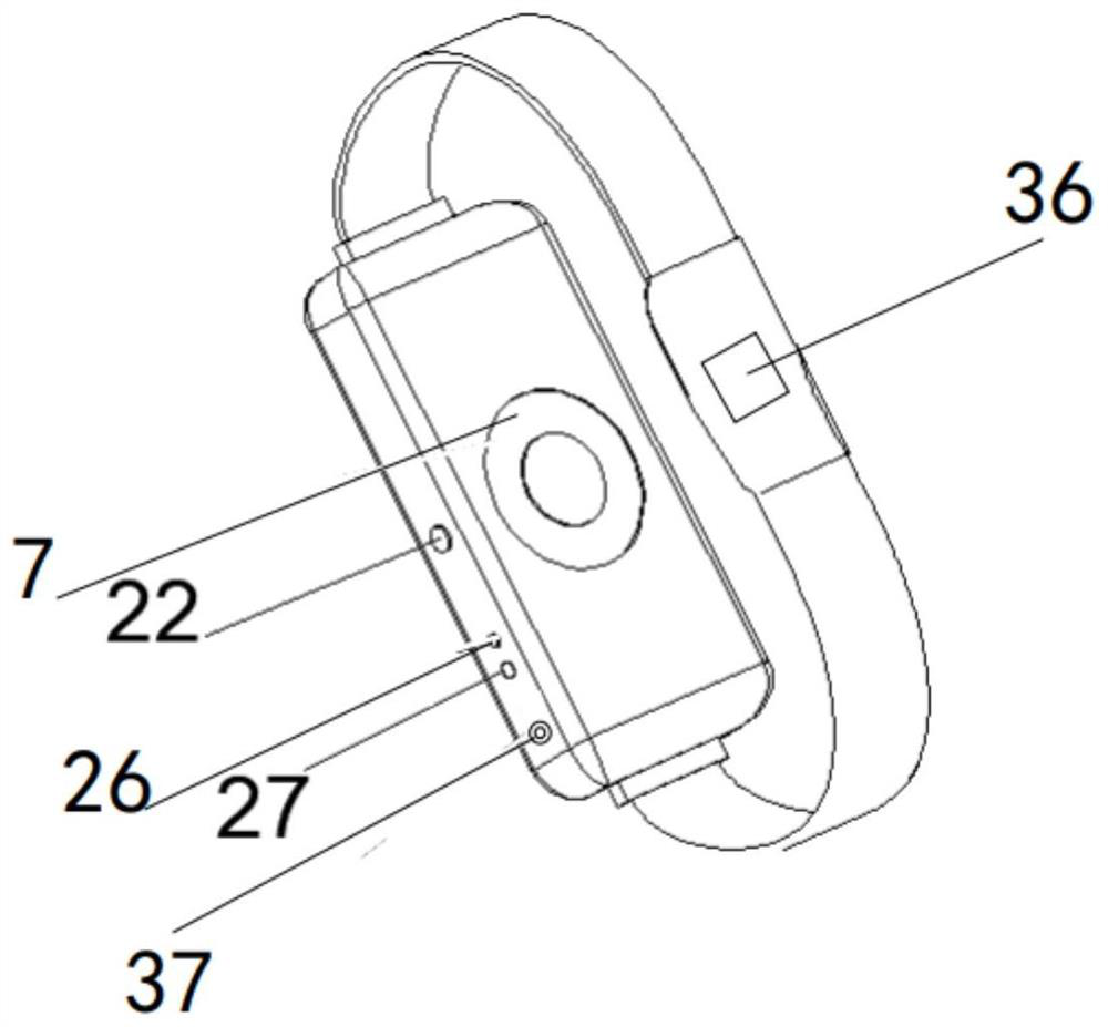 Intelligent bracelet based on patient omnibearing management