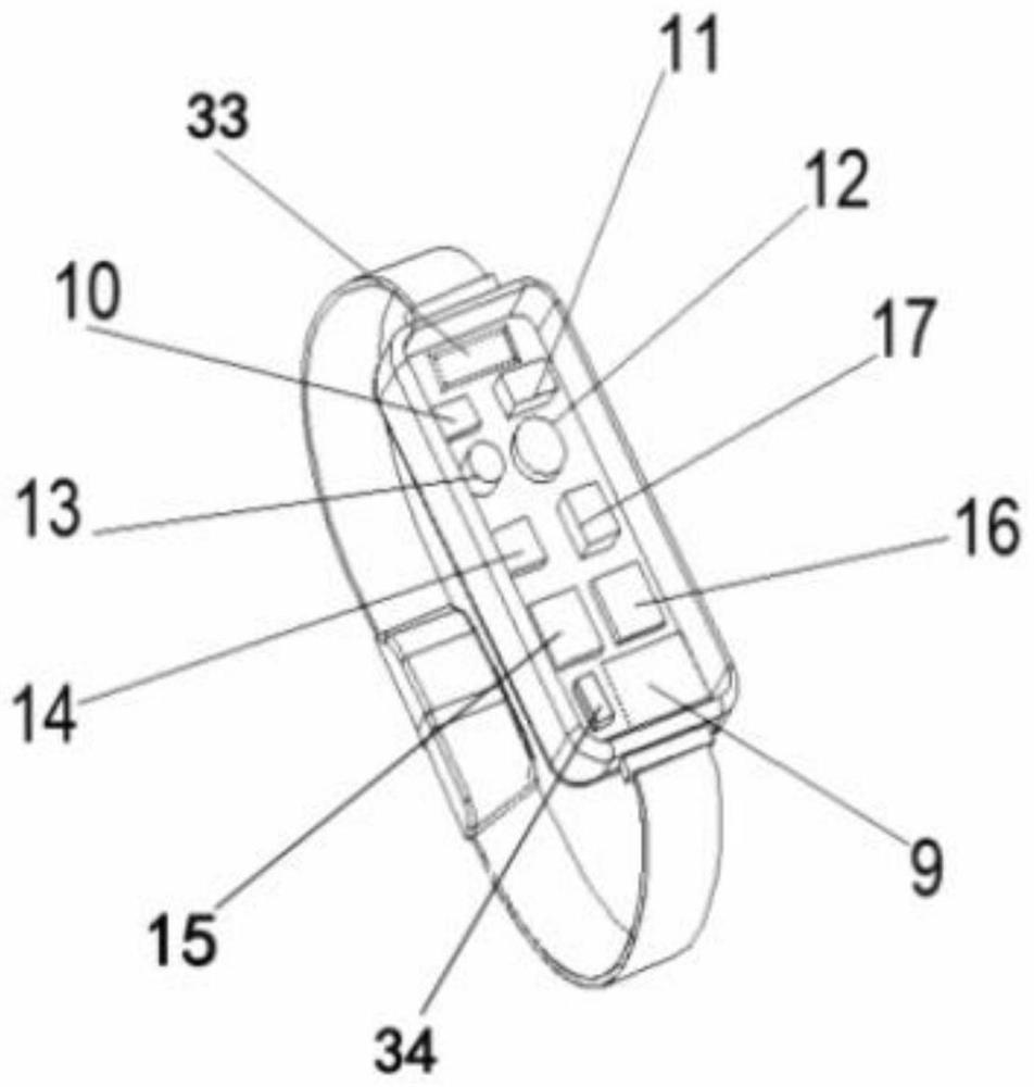 Intelligent bracelet based on patient omnibearing management