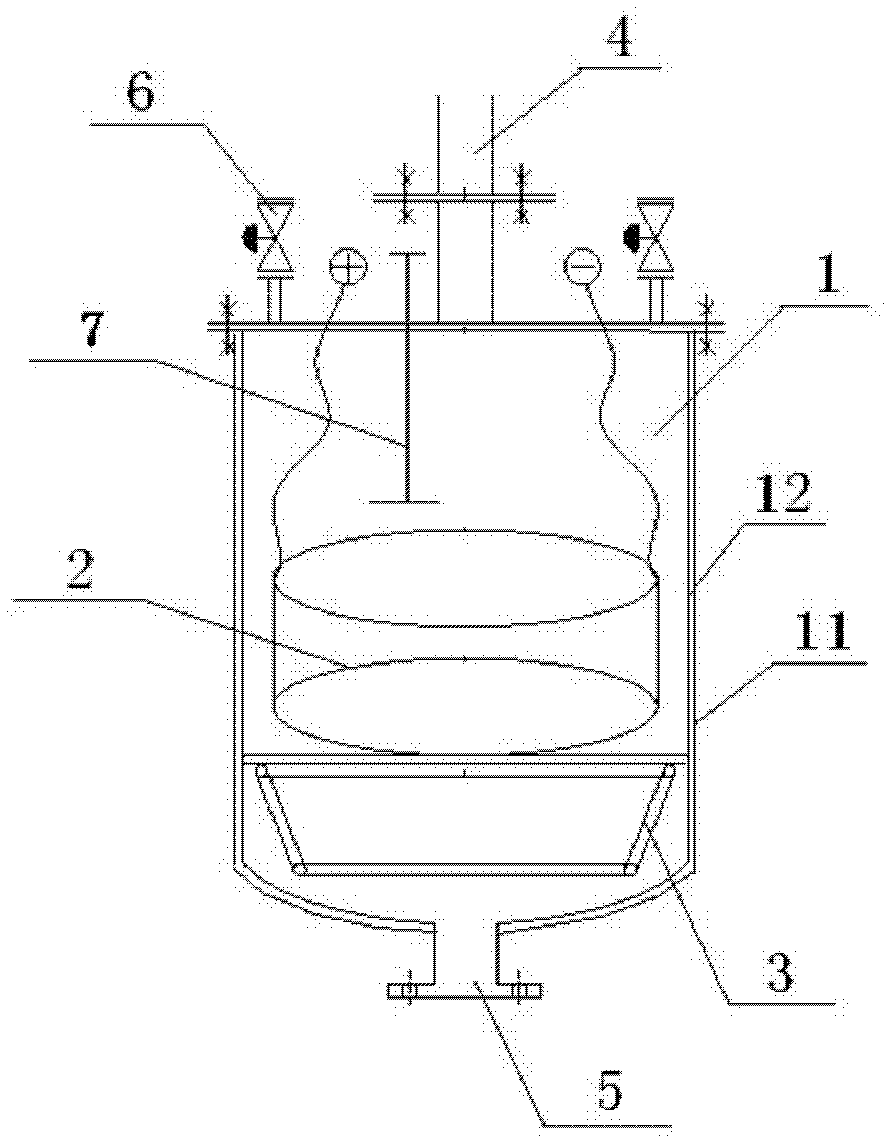 Fluorine-containing sulfuric acid separation concentration device and separation concentration method