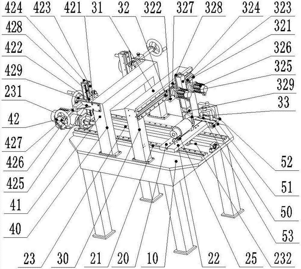 Automatic shaft measuring machine