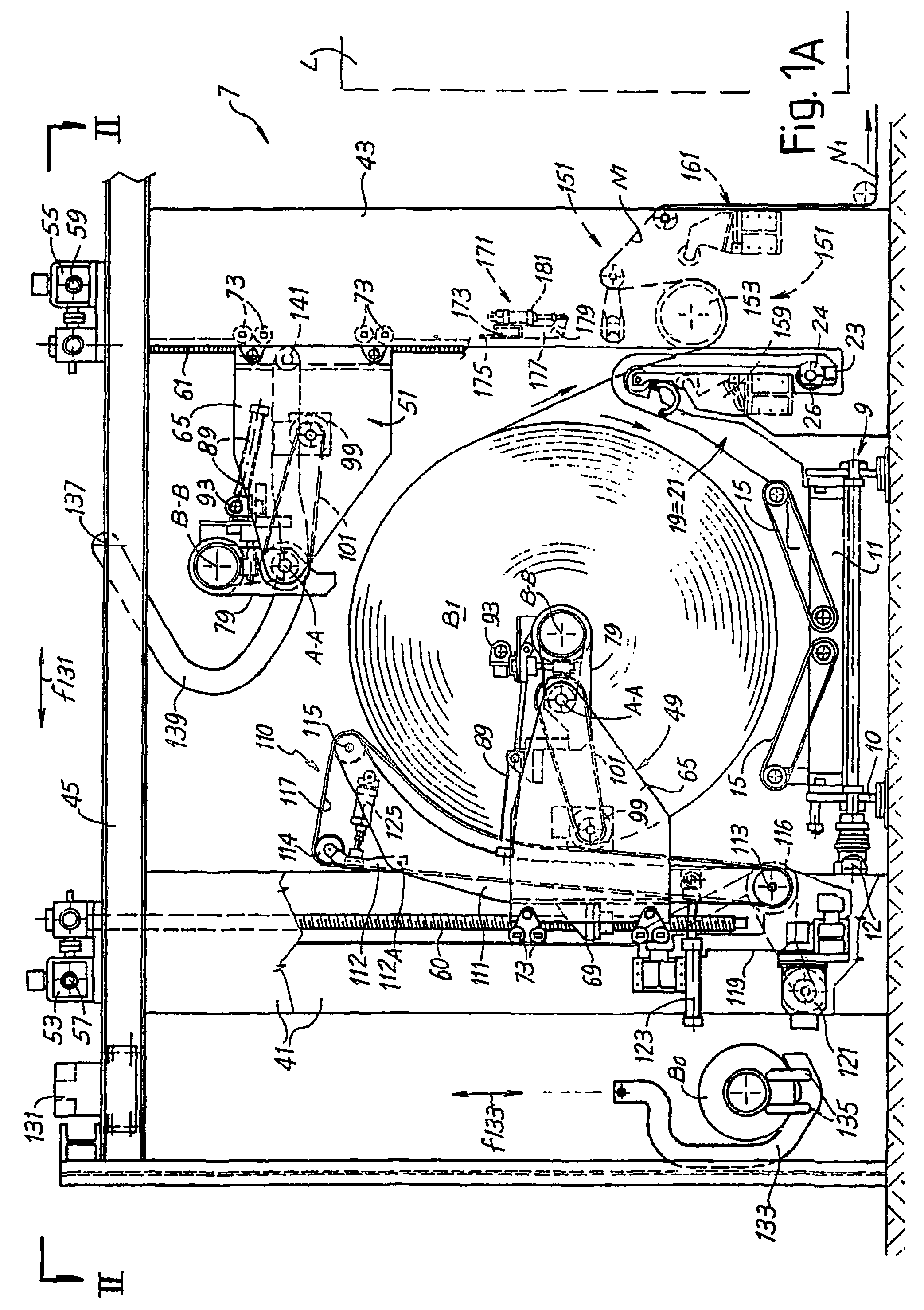 Automatic and continuous unwinder device for supplying web-like material from reels