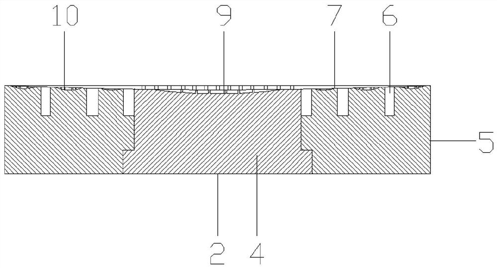 A deformable micro-suction cup bionic, impurity-removing, wear-resistant, non-slip sole structure