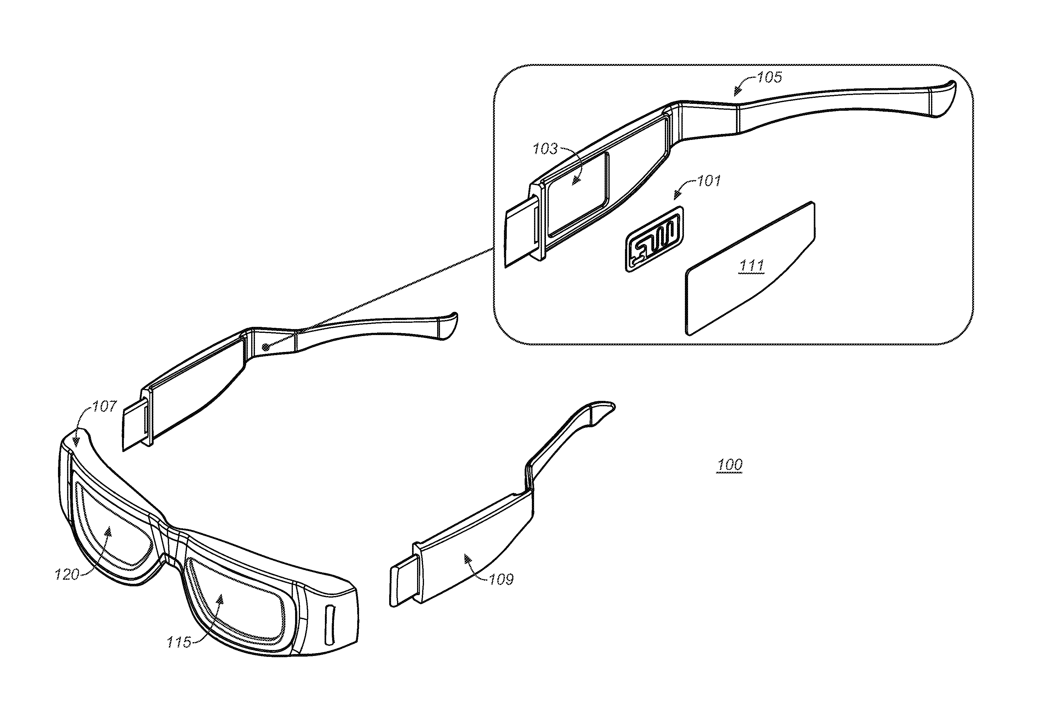 3D Glasses with RFID and Methods and Devices for Improving Management and Distribution of Sold Commodities