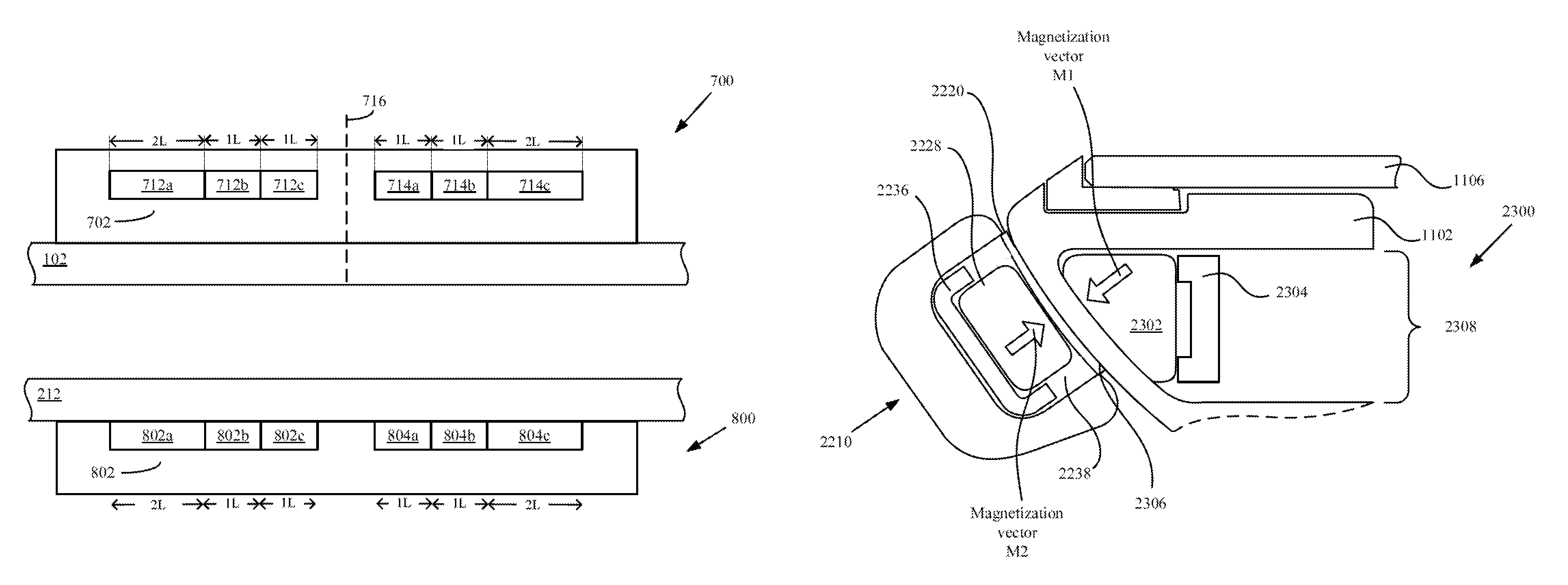 Electronic device with magnetic attachment