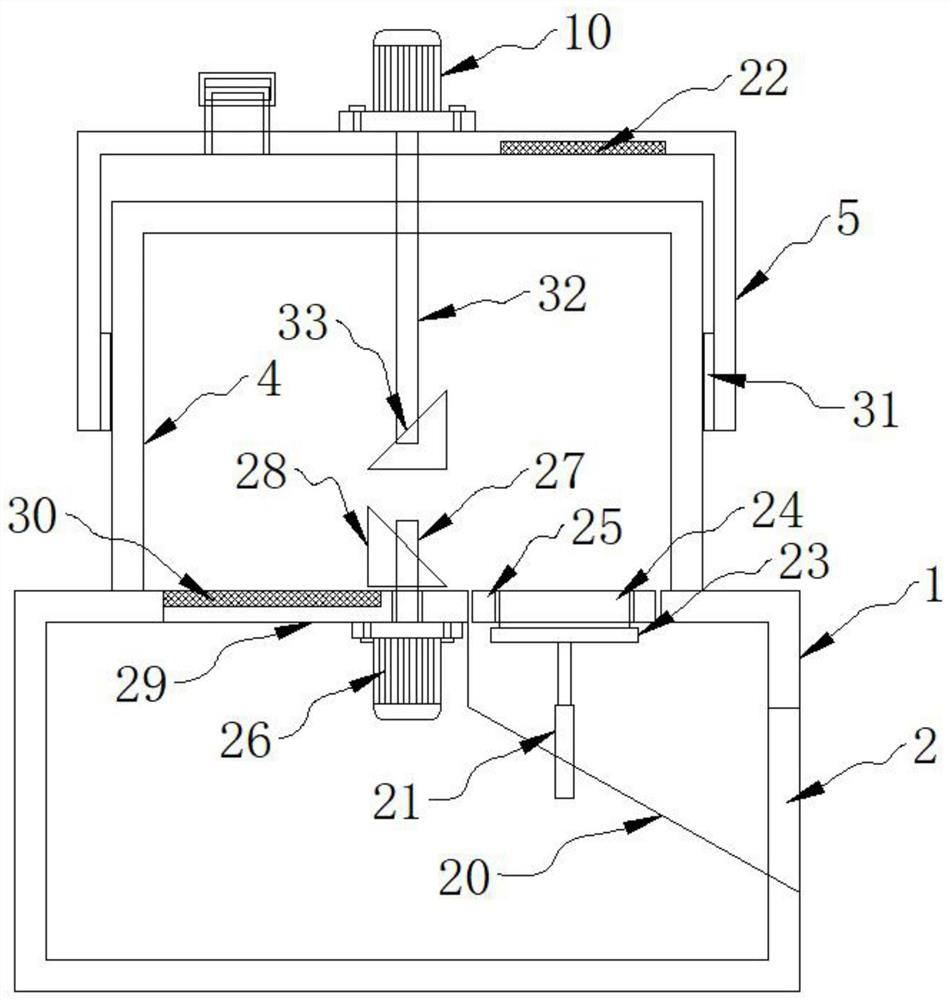 Integrated stir-frying equipment for processing Chinese herbaceous peony