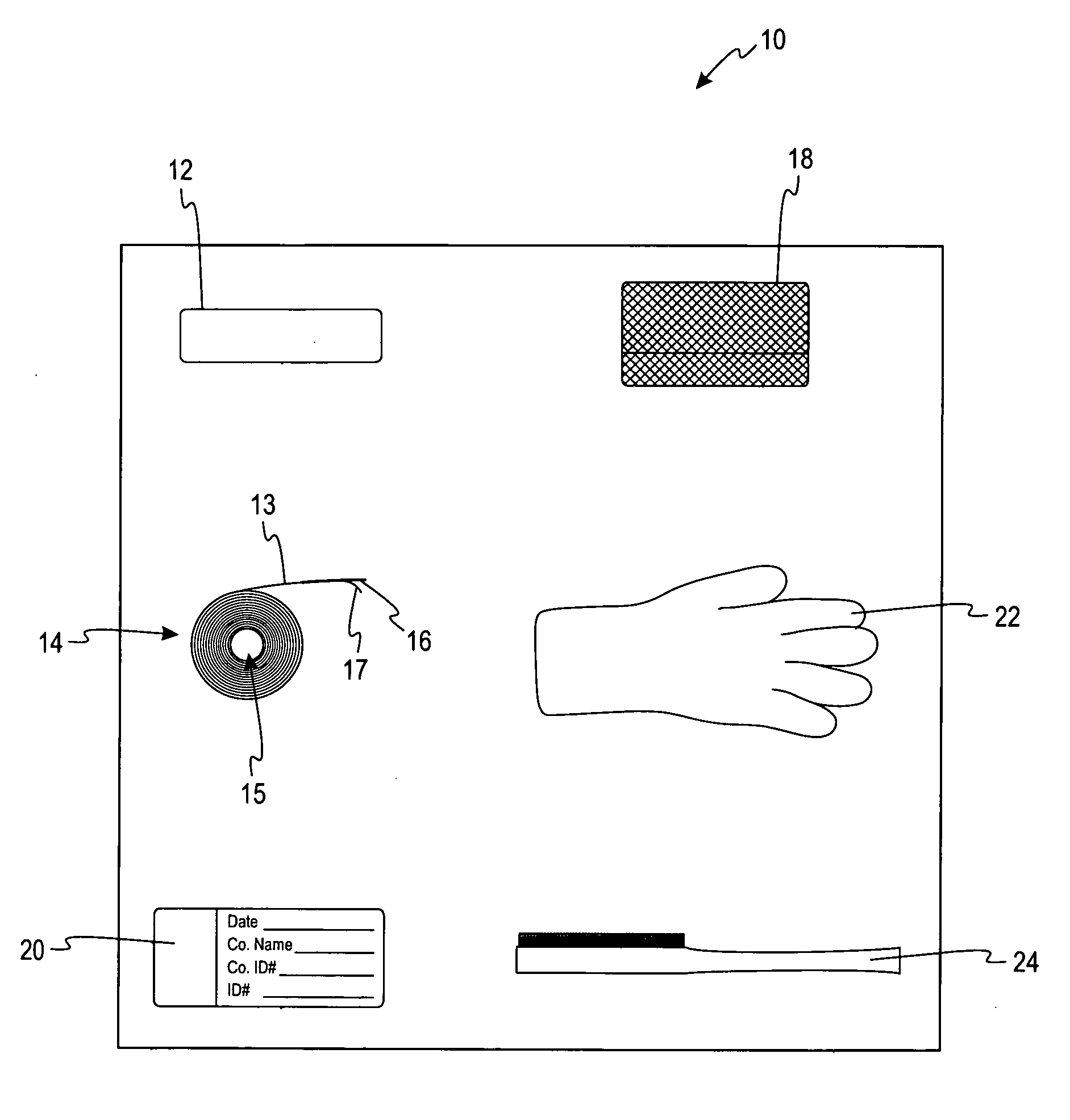 Repair kit for natural gas pipe