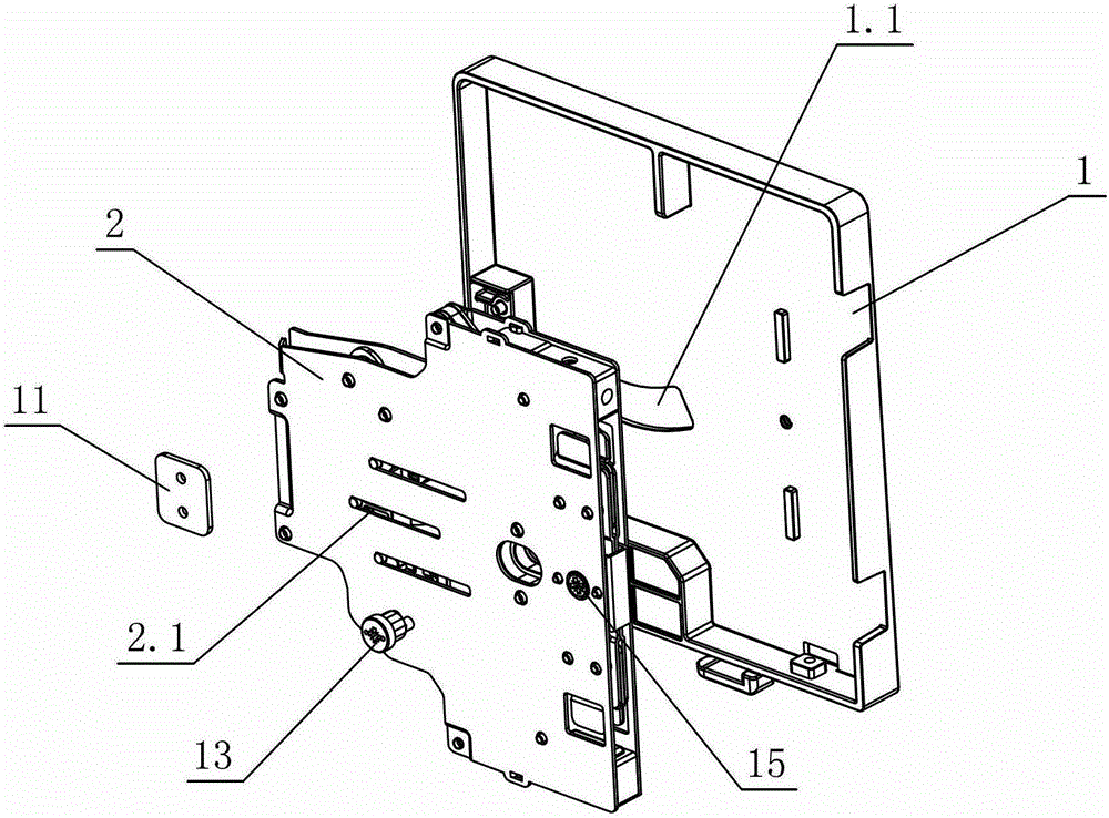 Integrated optimized unlocking of drawer fronts