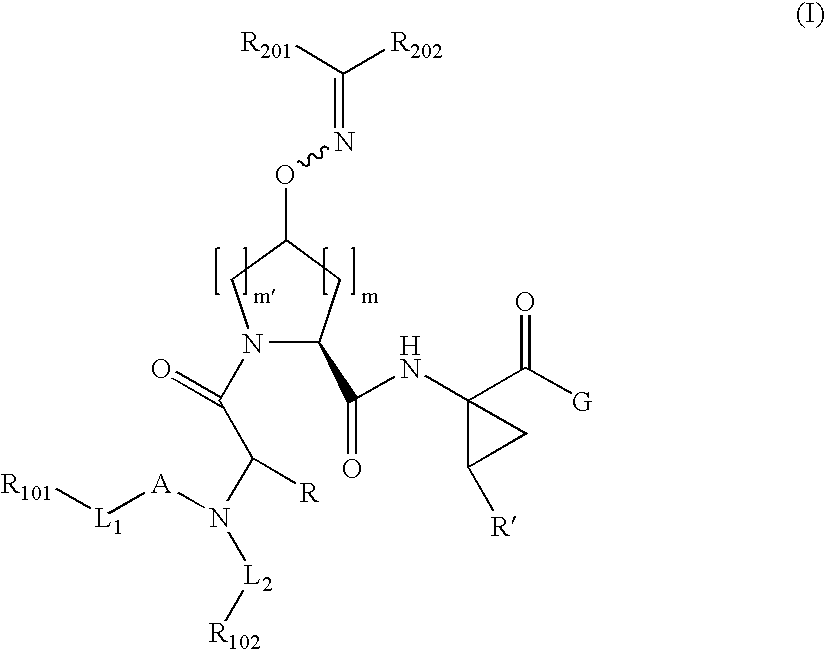 Oximyl hydroxyamic analogs as hepatitis c virus protease inhibitor