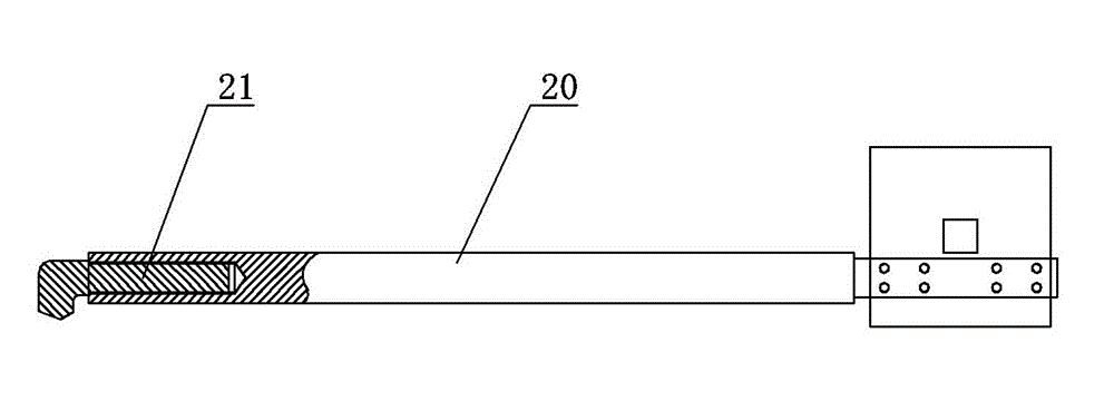 Horizontal lathe for machining cylindrical eccentric part and method adopted by same