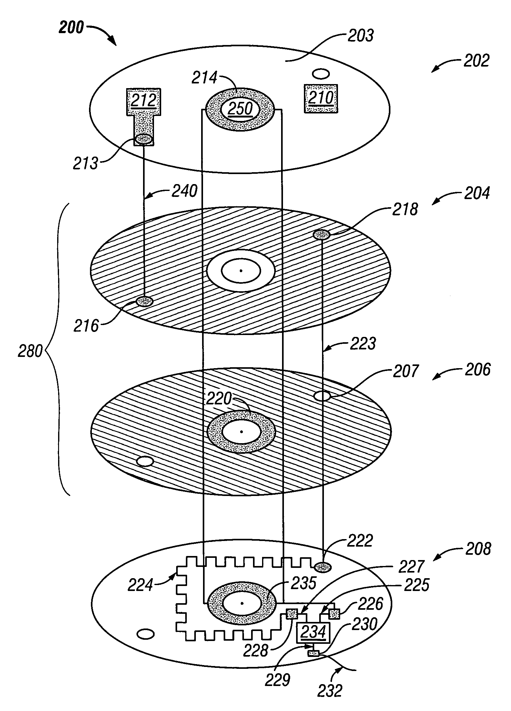 Microphone PCB with integrated filter