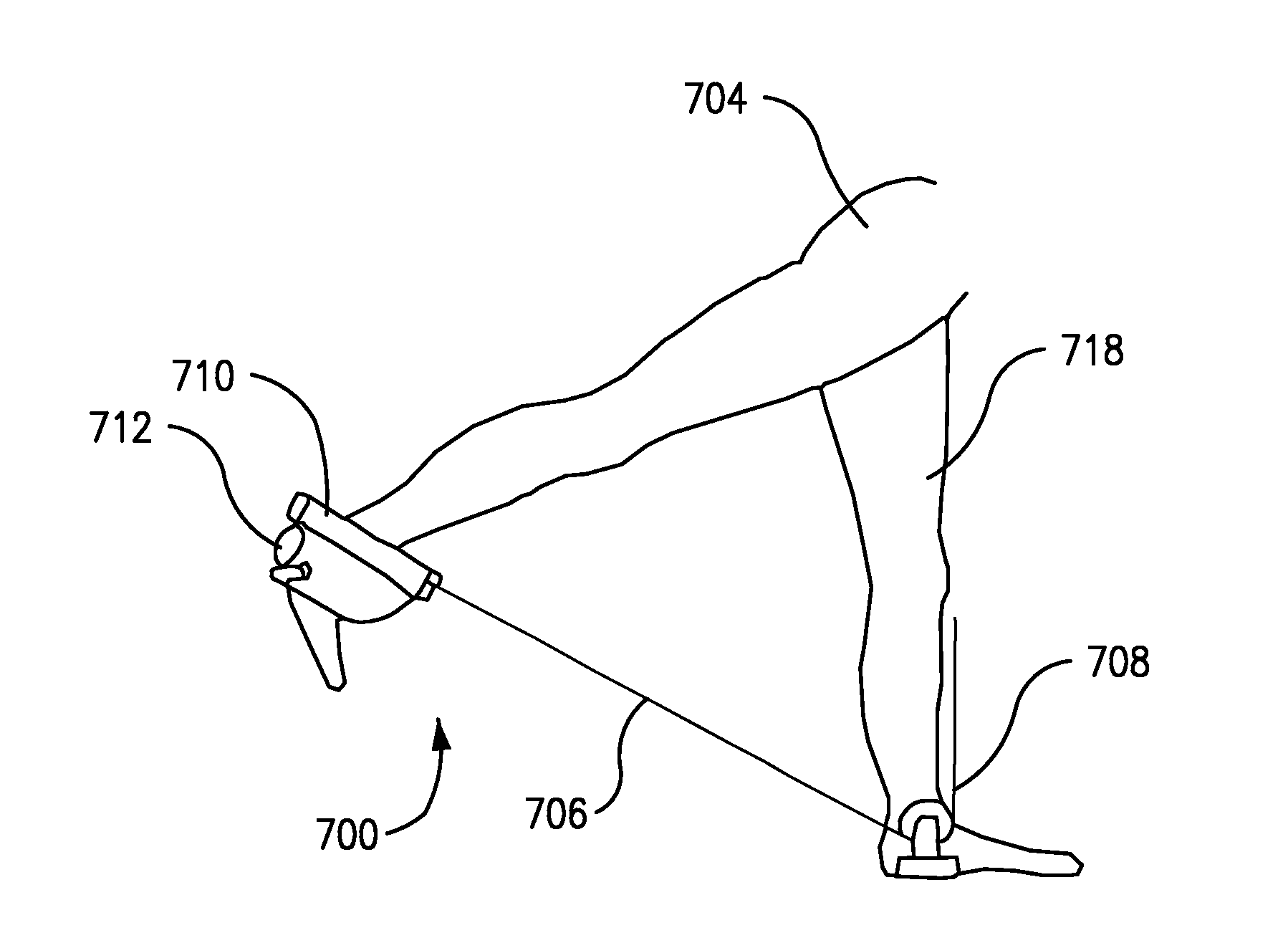 Lower Extremity Receiving Device for Providing Enhanced Leg Mobility During Lower Body Exercise