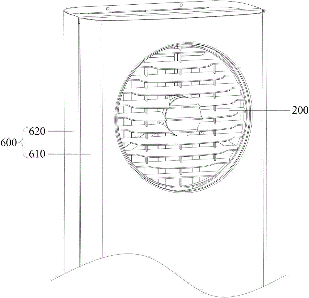 Air guide device and air conditioner indoor unit with same