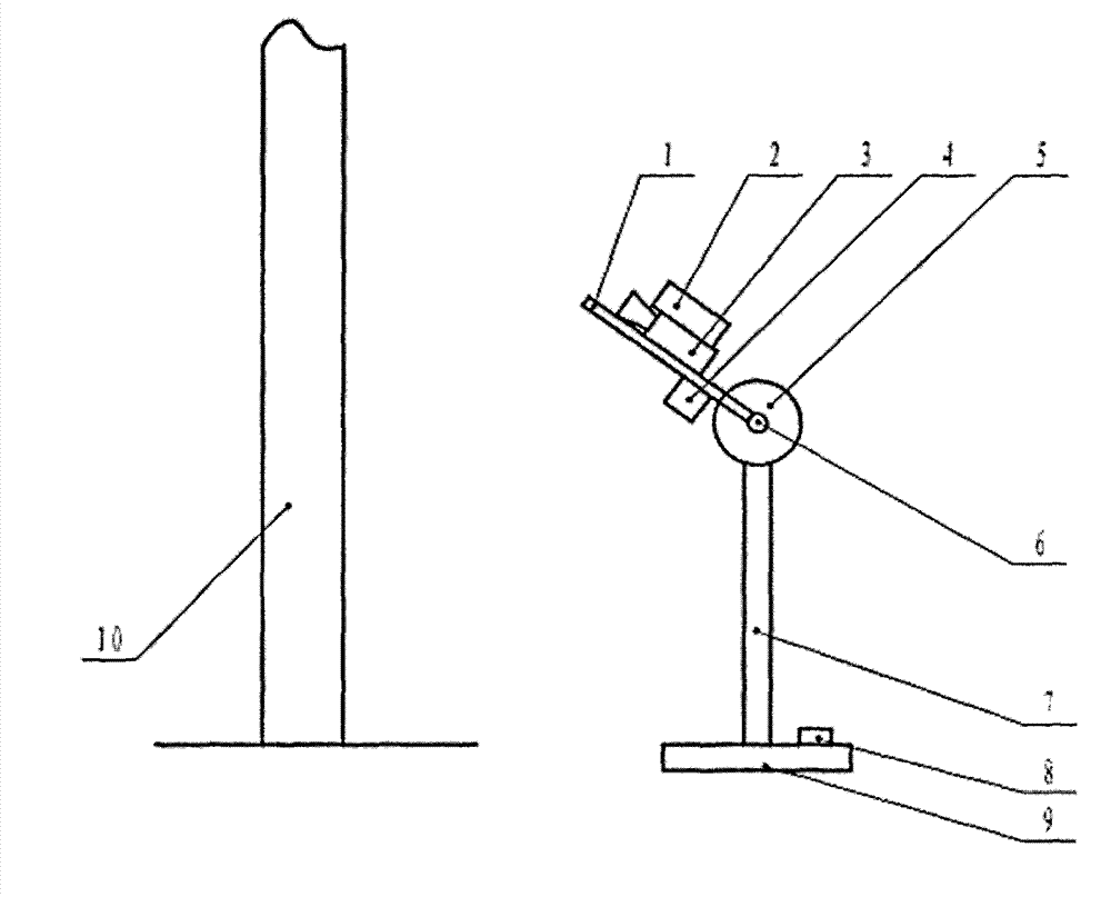 Standing tree comprehensive detection device based on intelligent fusion technology