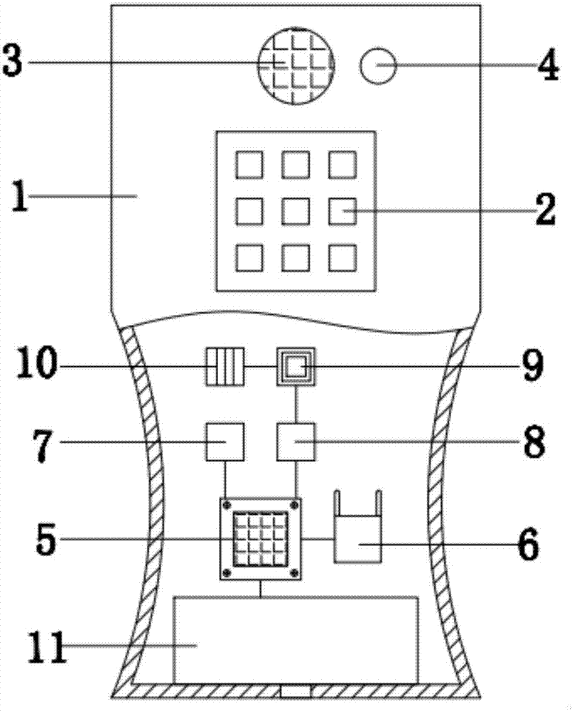 Domestic communication data transceiver with easy installation function