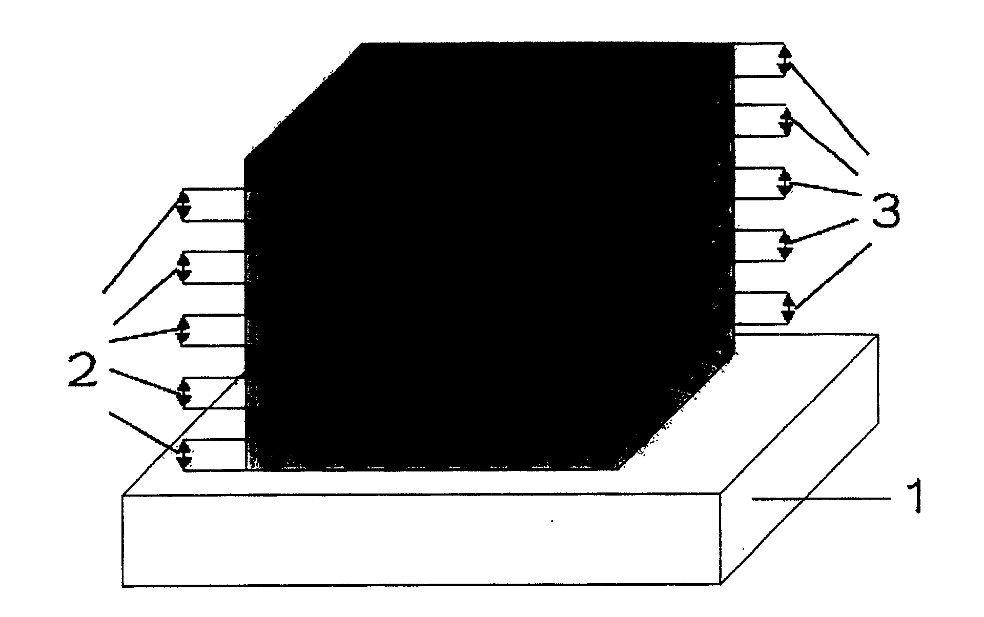 Process for preparing nanometer metallic particles dispersion oxide optical thin film