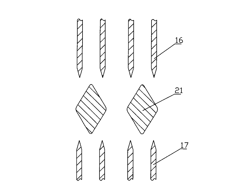 Plate-type falling film evaporator