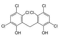 Application of hexachlorophene in preparing medicine for resistance to Eimeria tenella