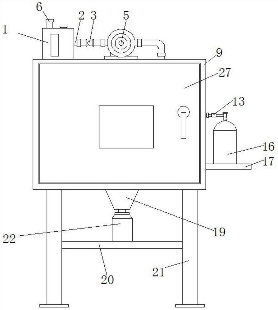 A safe and automatic dismantling device for controllable discharge of waste hard-shell lithium-ion power batteries