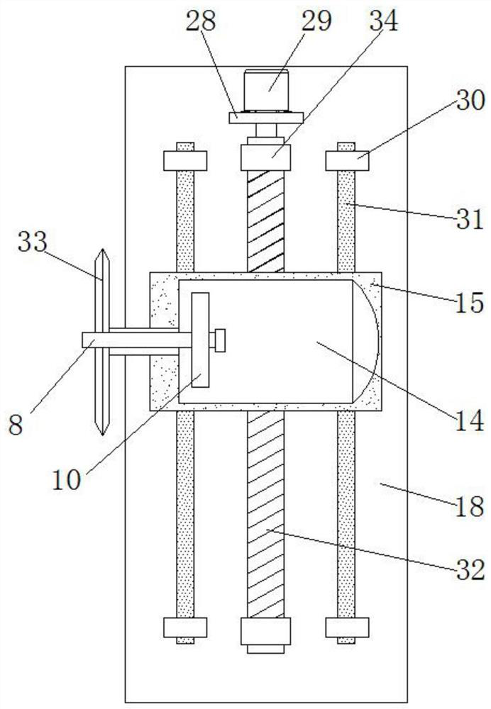 A safe and automatic dismantling device for controllable discharge of waste hard-shell lithium-ion power batteries