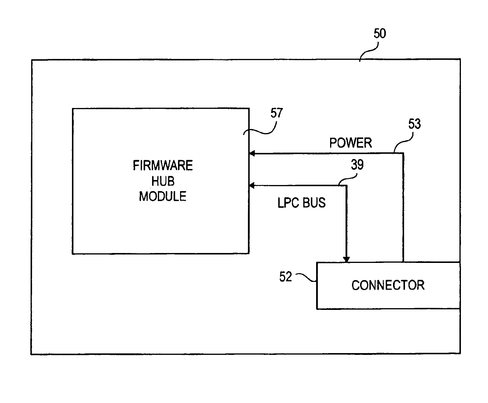 Low pin count (LPC) firmware hub recovery