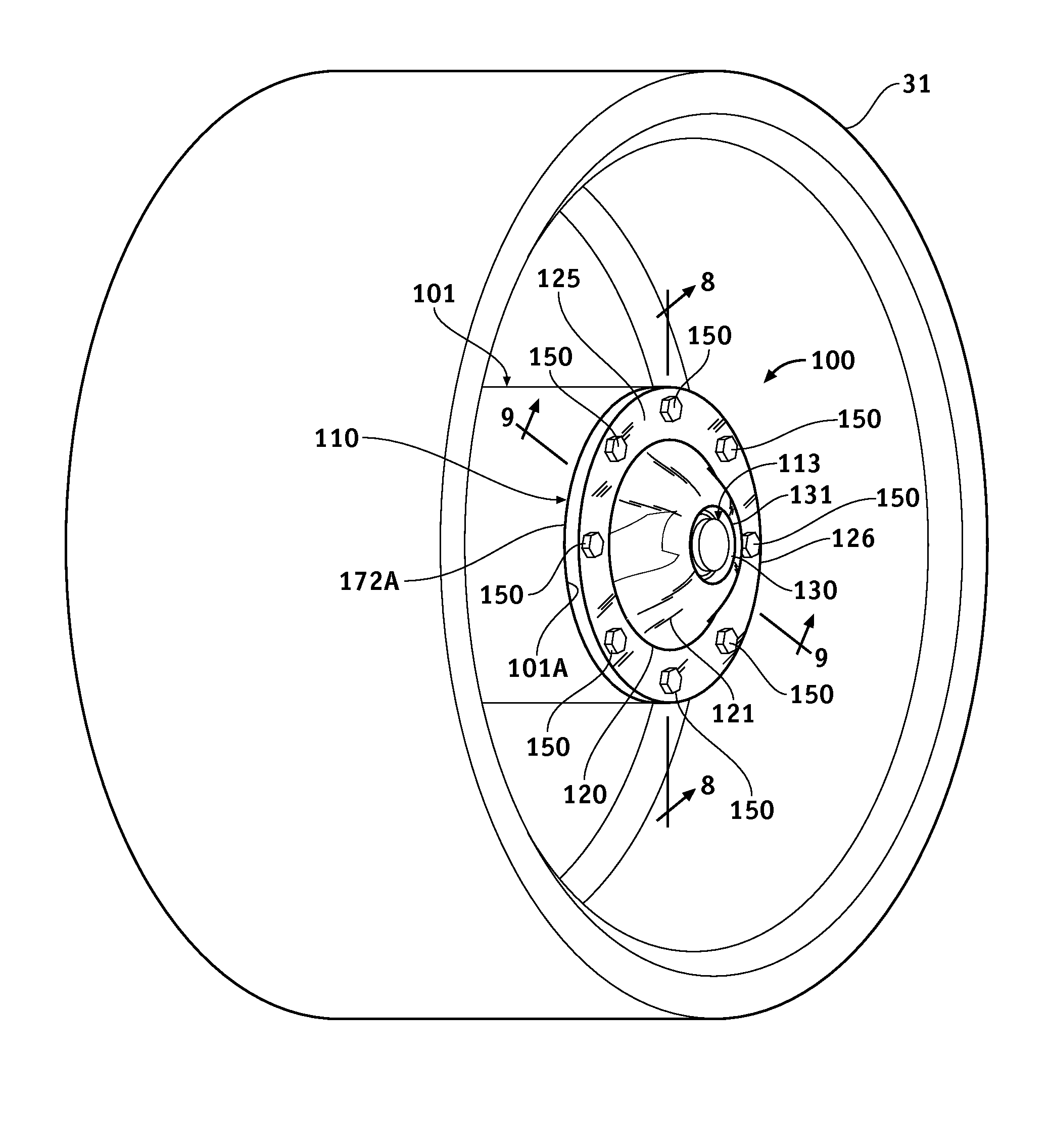 Lubricating oil monitoring and maintenance cap and methods of installation