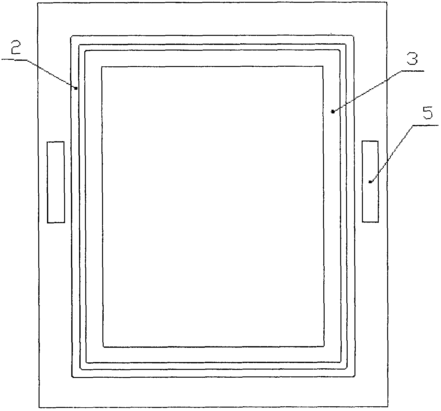 Device for preparing spinning size film and preparation method of spinning size film