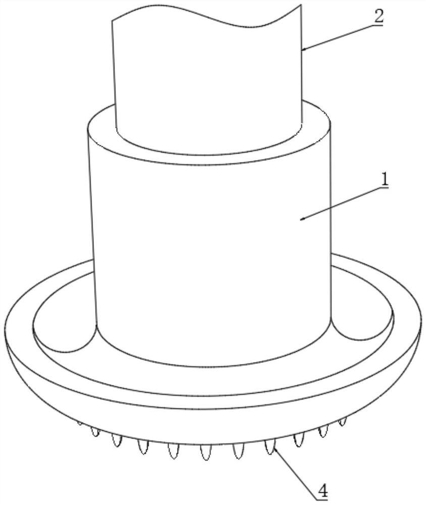 Fluid adsorption type laser cutting head