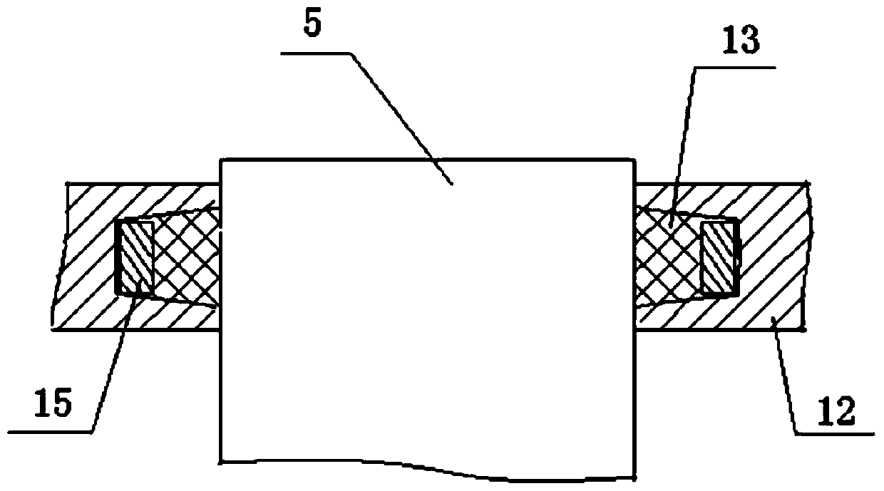 A dustproof and waterproof speedometer