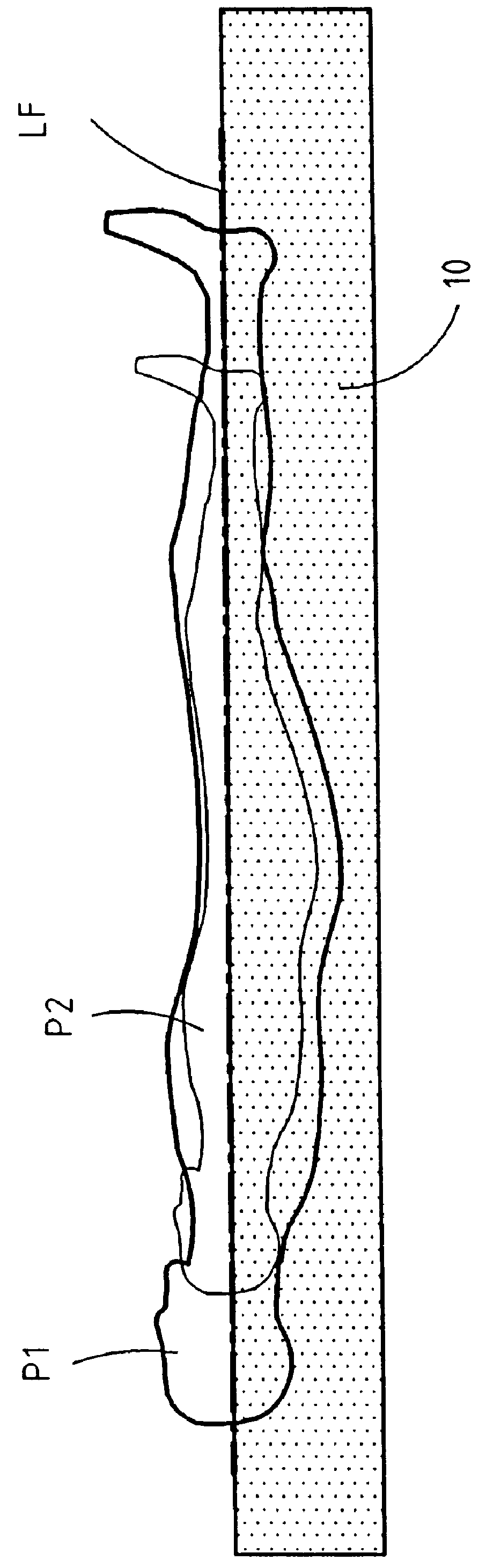 Method and apparatus for supporting an element to be supported, in particular the body of a patient, making it possible to support said element at a predetermined float line