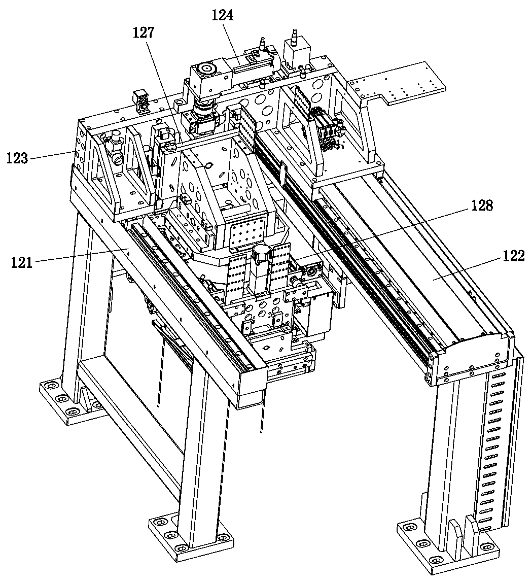 OLED flexible laminating device and laminating process thereof