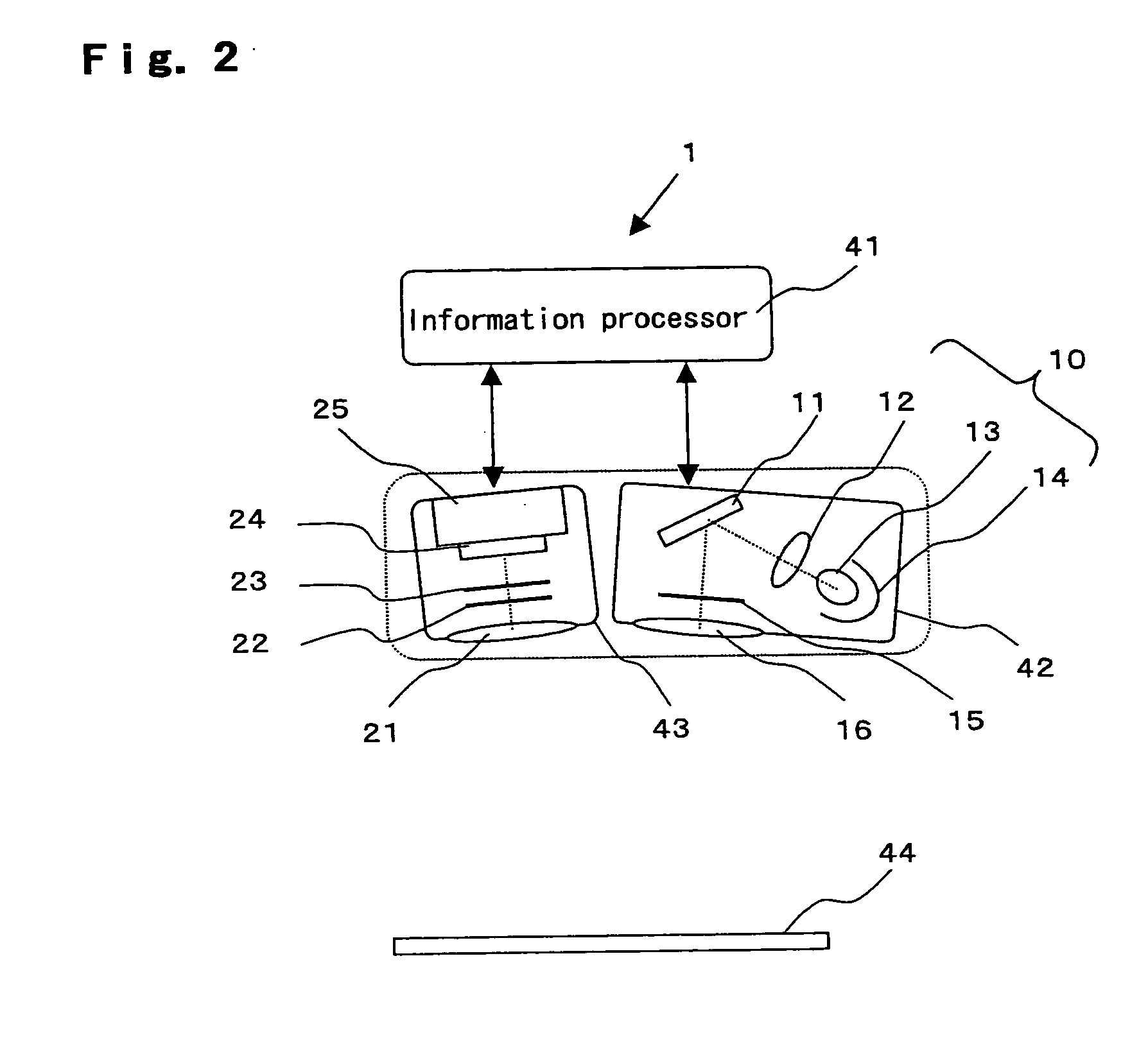 Fluorescence detecting apparatus