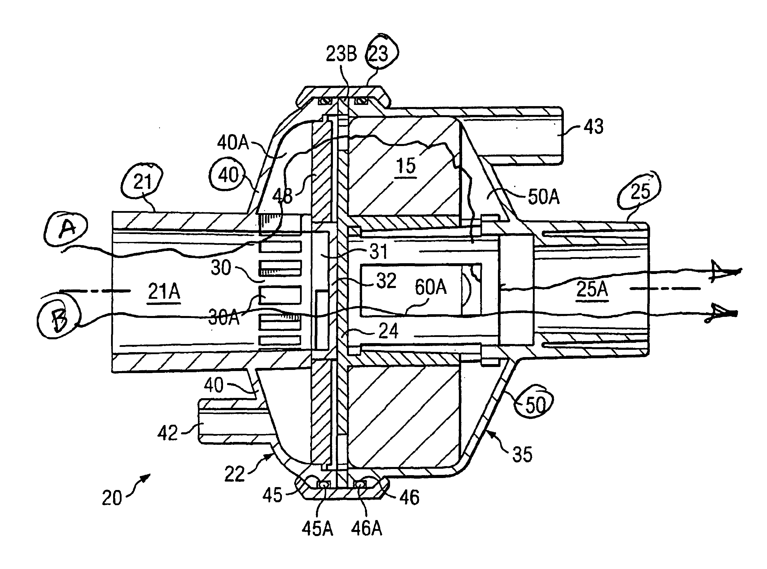 Heat and moisture filter exchanger and method