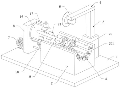 Anti-deformation metal pipe cutting device