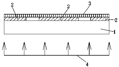 Manufacturing method of broad-width special holographic mold pressing mother matrix