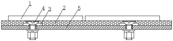 Composite liner plate and mounting method thereof