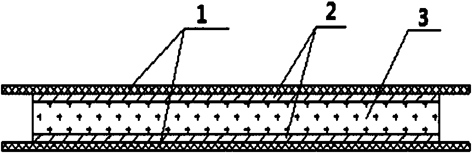 Double-sided pressure-sensitive explosive tape and preparation method thereof