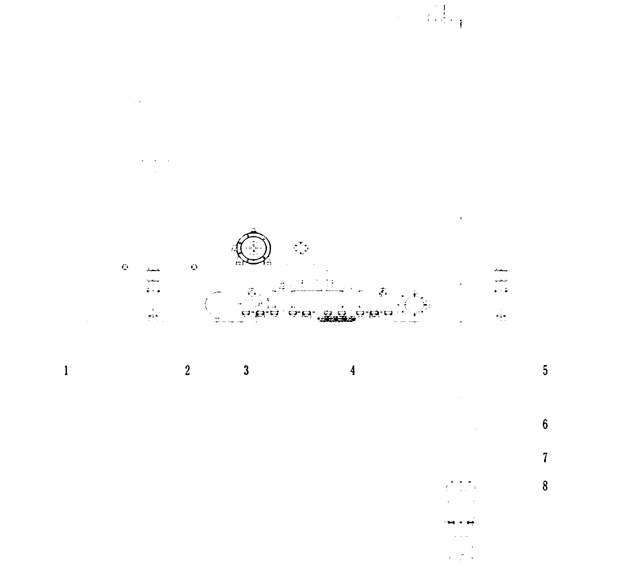 Well drilling wall protection device and method based on rocking vibration pressure rotary spraying