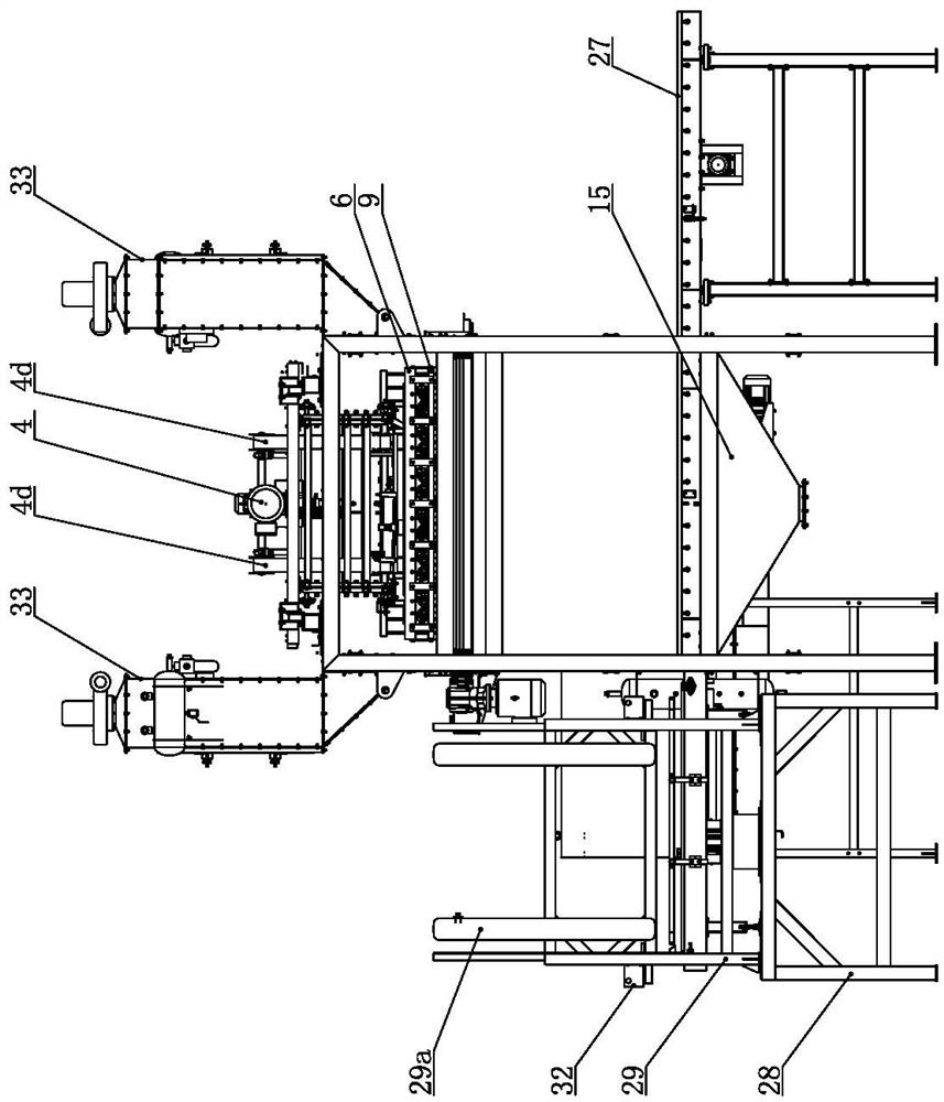 Automatic packaging bag feeding system and automatic feeding method