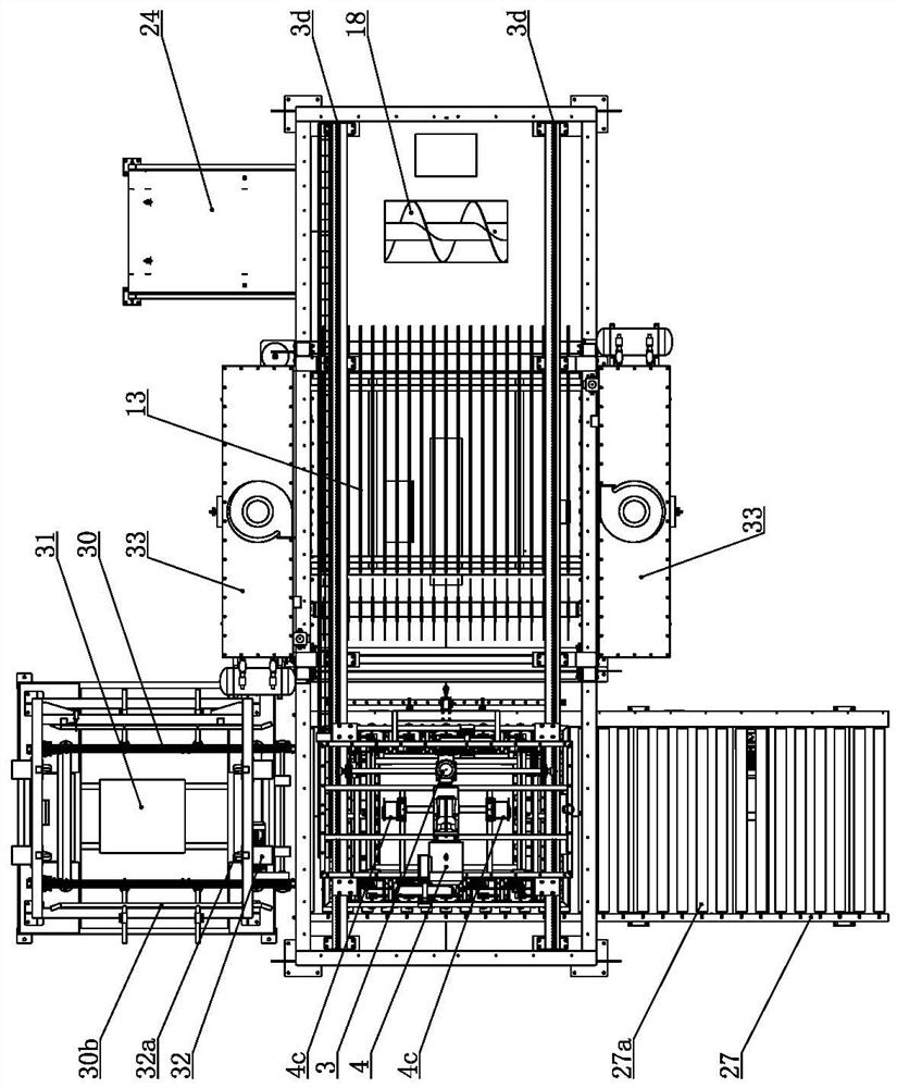 Automatic packaging bag feeding system and automatic feeding method