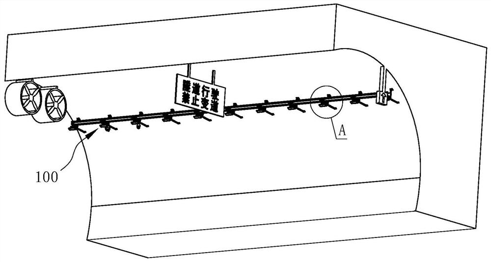 Integrated carrying platform for inspection machine