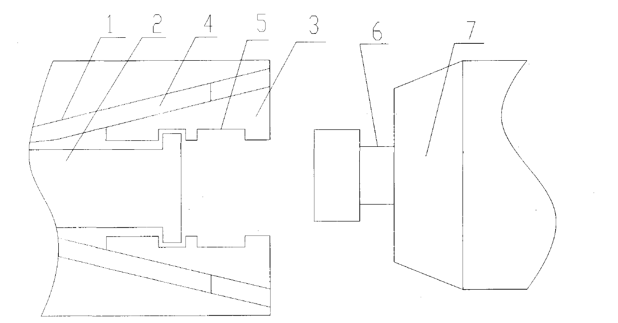 Built-in centering chuck