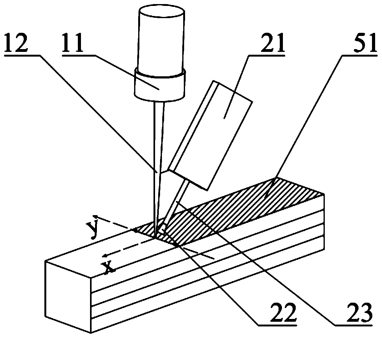 3D printing metal powder for high-strength aluminum alloy, printing method and application thereof