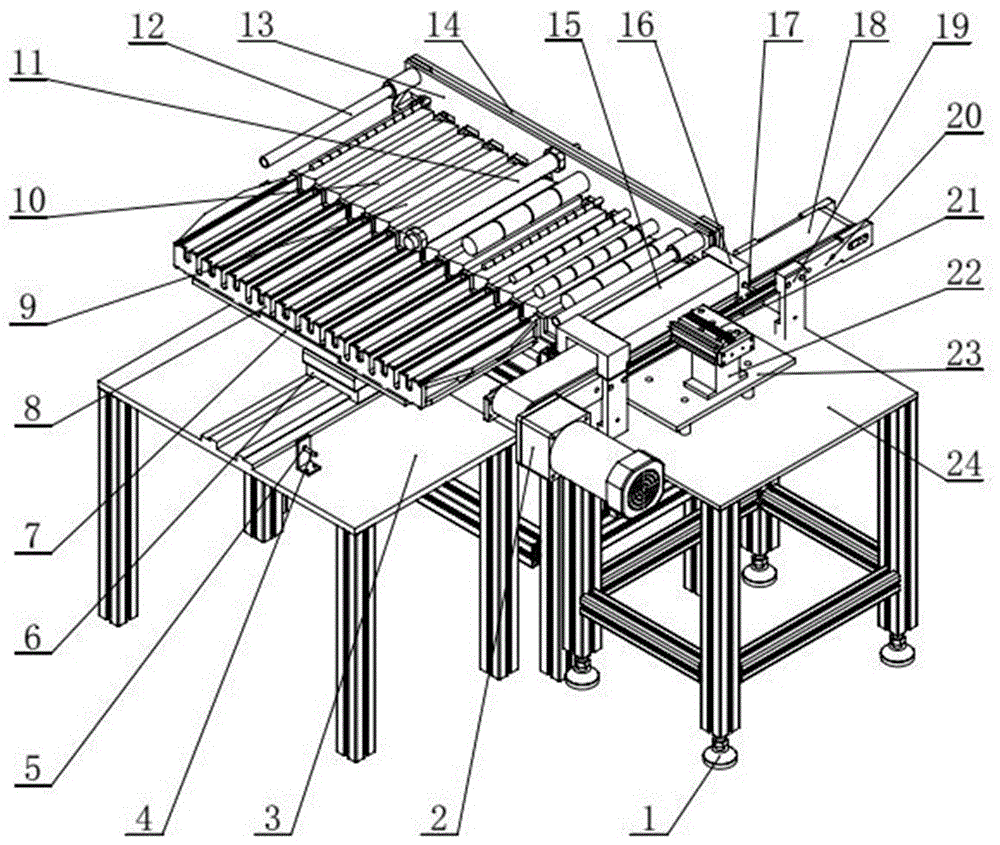 Cylindrical workpiece receiving device