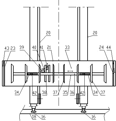 Automatic wall plastering machine