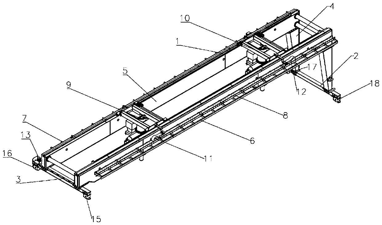 Mounting mechanism for T profiles and application method