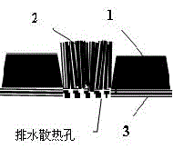 Pantograph pan with flexible electric brush