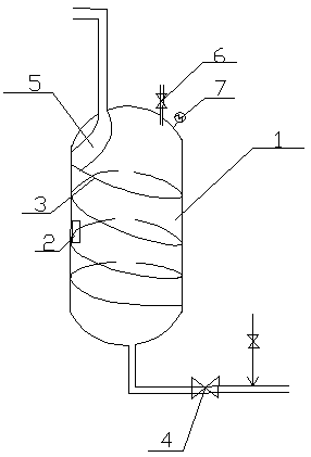 Liquid fermentation culture medium online degassing apparatus